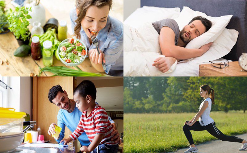 Duy trì lối sống lành mạnh giảm thiểu căng thẳng trong khi chờ kết quả xét nghiệm ADN 