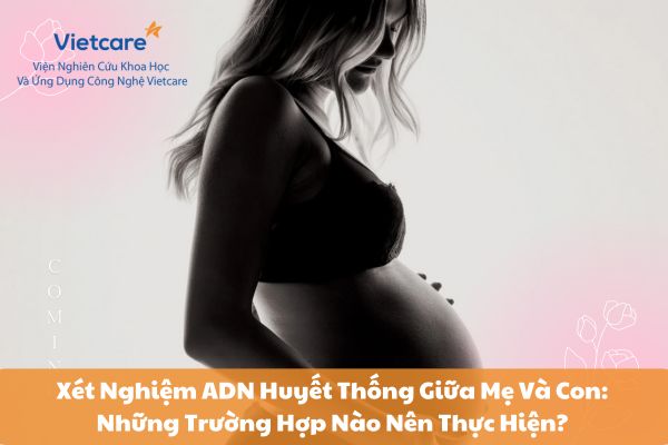 Xét Nghiệm ADN Huyết Thống Giữa Mẹ Và Con: Những Trường Hợp Nào Nên Thực Hiện?