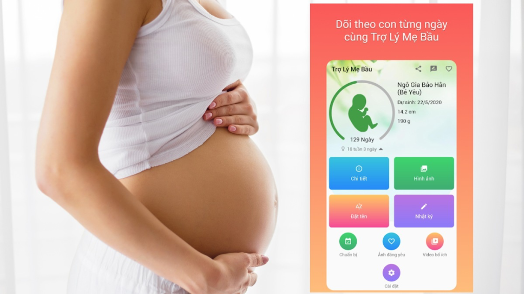 ứng dụng theo dõi thai kỳ